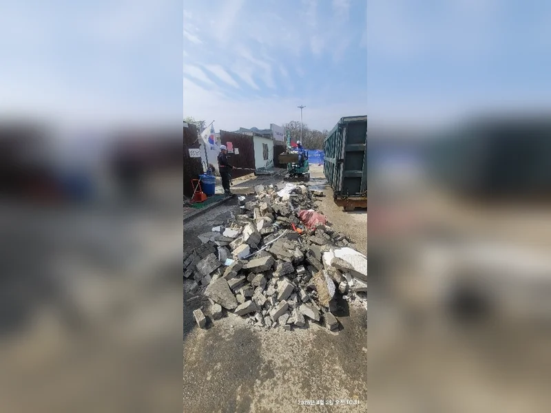 강남구 세곡동 천장 텍스 석고보드 철거  현장 실측 2